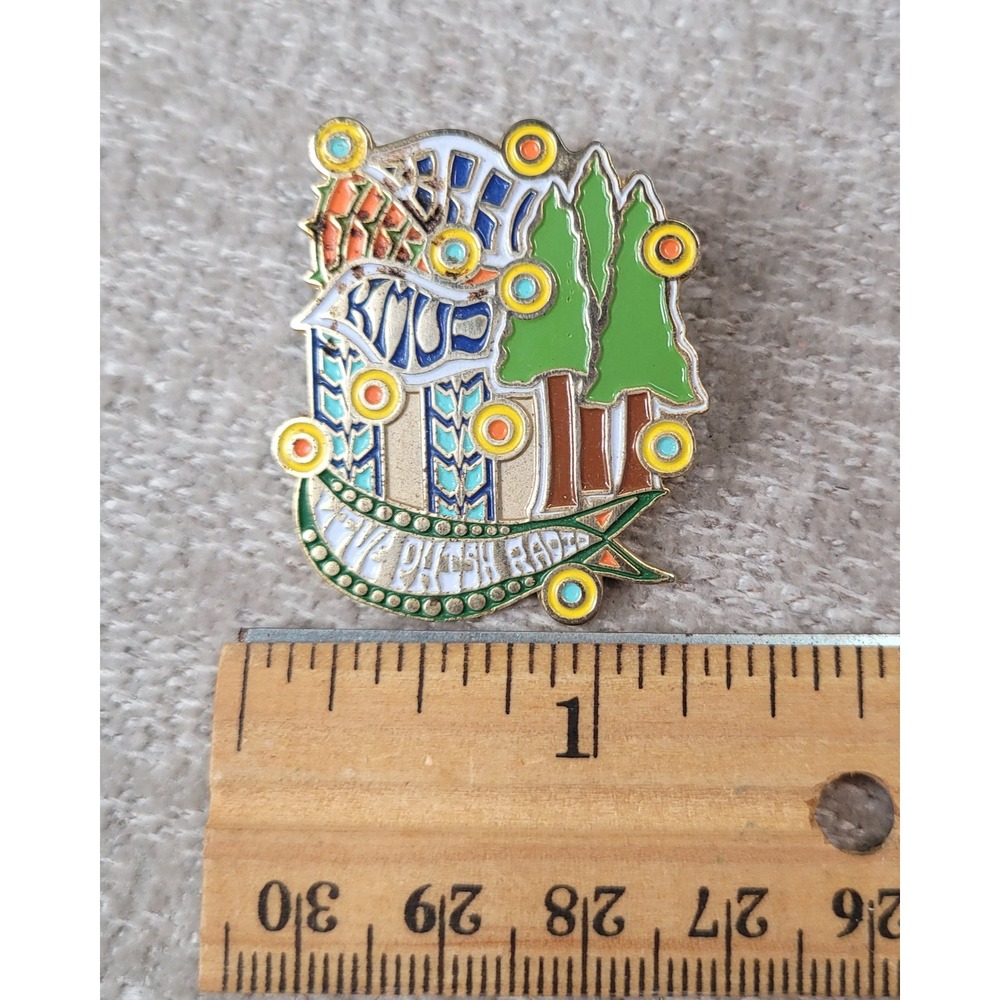 Kingpin Phish Live Phish Radio Enamel Pin Numbered 68 Jam Band Hat Lapel Pin - Picture 5 of 6